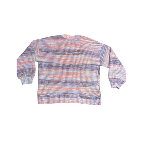 Torrid Multicolor Spacedye Knit Drop Shoulder Cardigan Sweater Size 0 Large - Picture 3 of 8